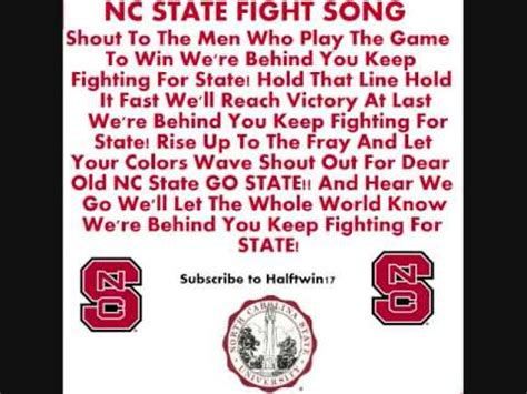 Nc state university fight song